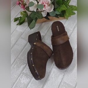 Crocs Women's Brown Clogs